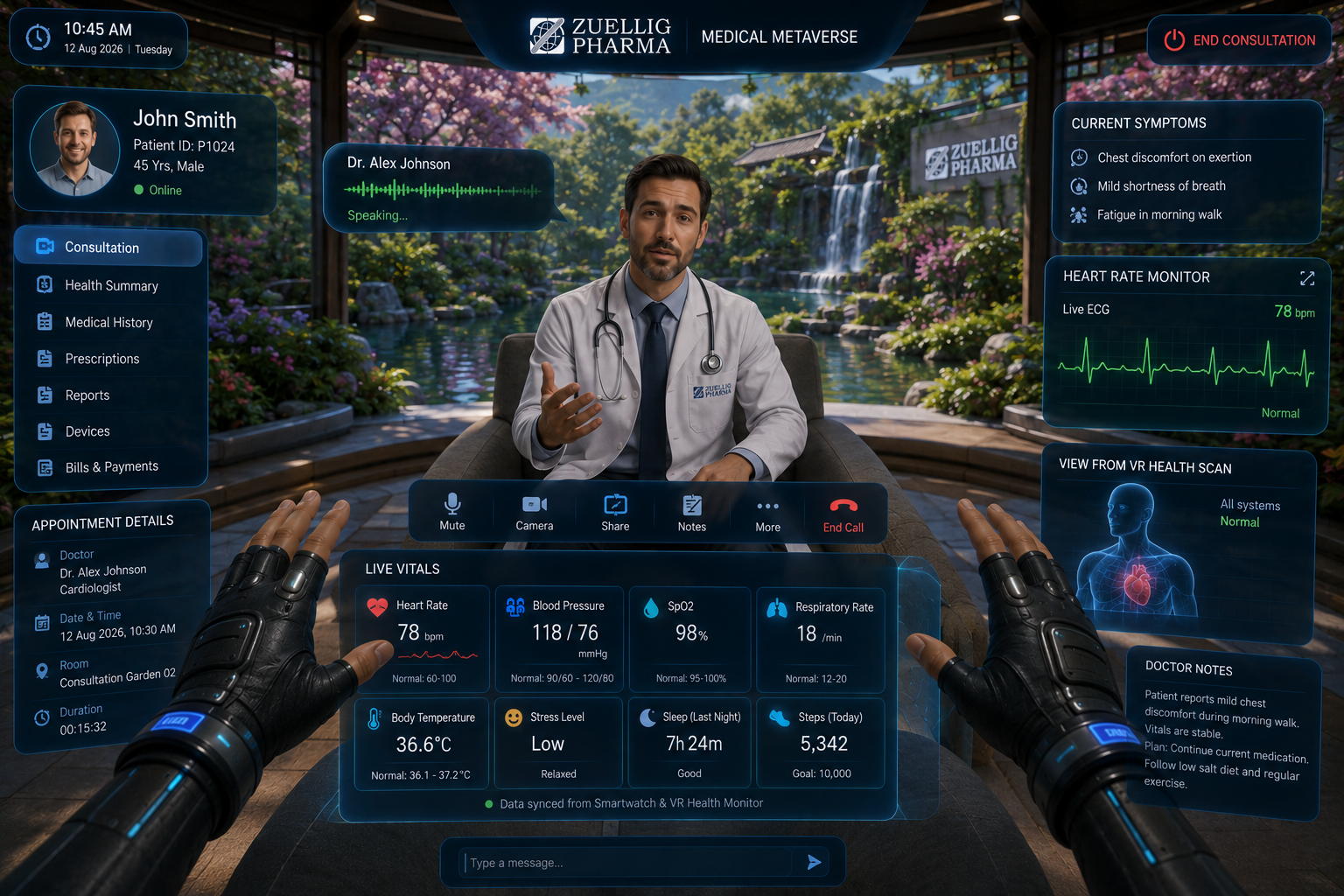 Joyalty Pharma Medical Metaverse screenshot